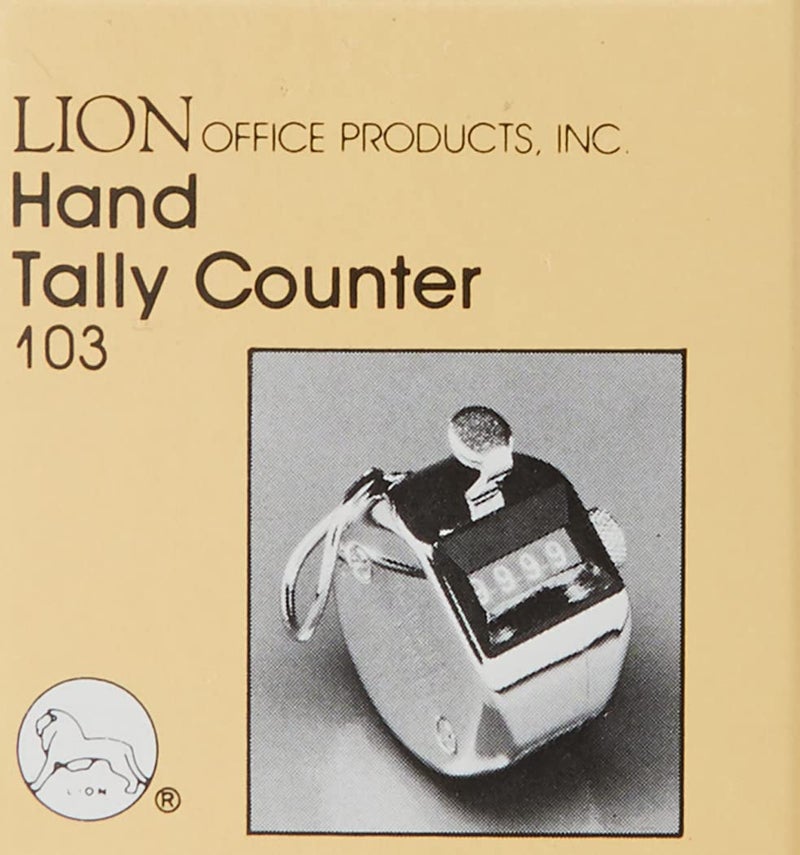 Lion Pro-Line Heavy Duty Hand-Held Tally Counter, 1 Tally Counter (103) - Image 2